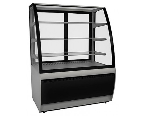 Витрина кондитерская Carboma K70 VV 1,3-1 Standard (ВХСв - 1,3д Люкс Техно)