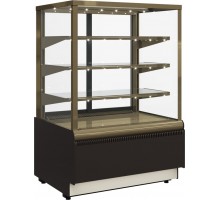 Витрина кондитерская Carboma KC70 VM 1,3-1 Light (0102-0109, шоколад / золото)