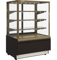 Витрина кондитерская Carboma KC70 VM 1,3-1 Light (0102-0109, шоколад / золото)